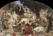 Ford Madox Brown work oil